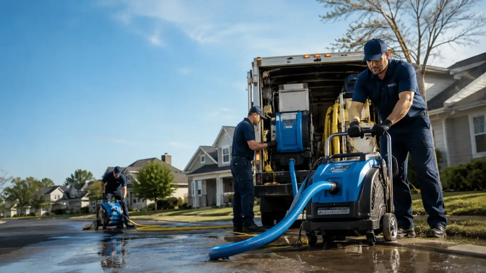 Flood Damage Cleanup in Au Train, MI